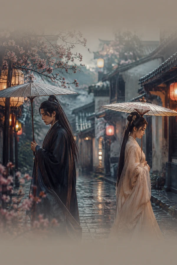 无声花园的来客海报